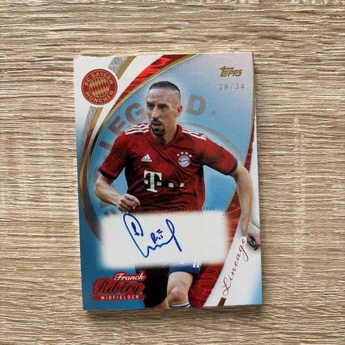 Franck ribery card auto - ribery, on