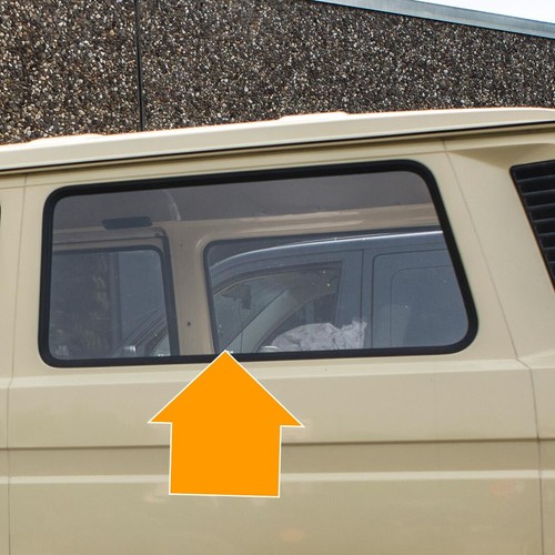 Seitenscheibe hinten links - t3,