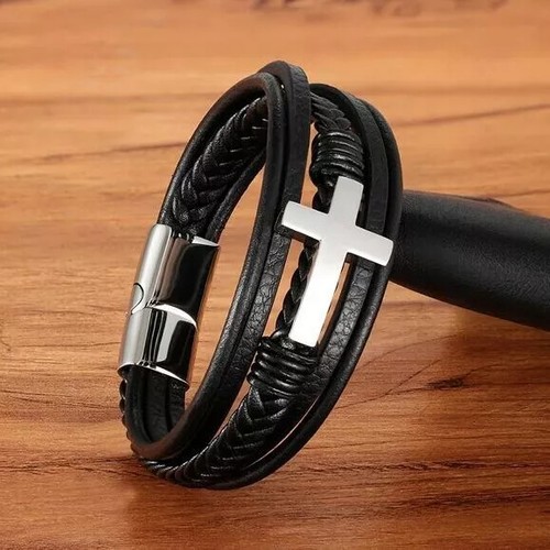 Herren armband schwarz - herren,