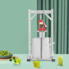 12L Fruchtpresse Weinpresse Edelstahl Saftpresse Obstpresse Mit Hydraulic Jack