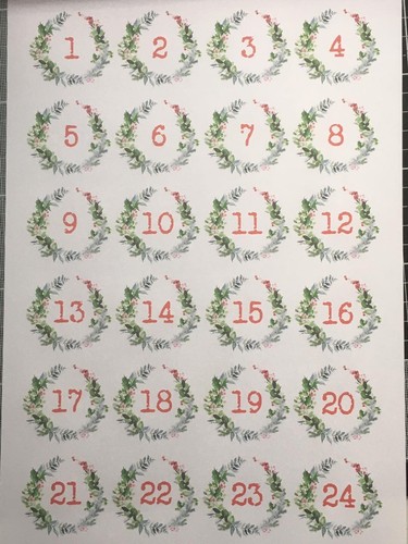 Runde diy adventskalender - diy,