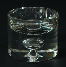 Aschenbecher Glas mit