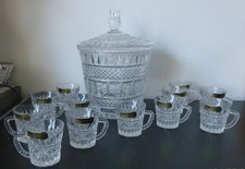 Bleikristall Bowle Glas