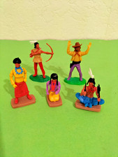 70er Elastolin und Plasty Wildwest Swoppet Steckfiguren passt zu Timpo