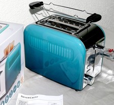 SC STC920C2 Designer Toaster Doppelschlitz 920W 6 Stufen Brotaufsatz Mint Grün E
