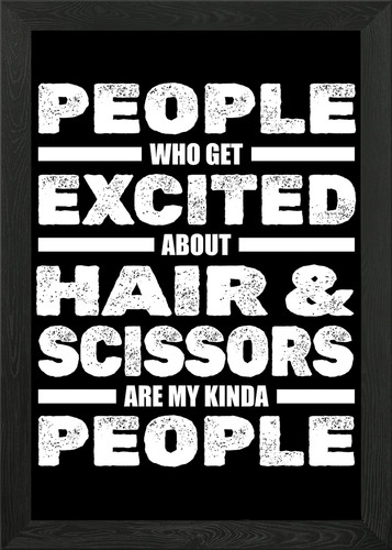 Friseur gerahmtes - friseur,