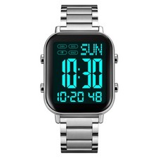 SKMEI Digital Watch für Männer Frauen 30M wasserdichte Armbanduhren mit Hintergr