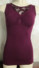 Schlankstütz🌸 L 42/44 Mieder Top "Multifunktion" Spitze pflaume PU+UBF SK 3 🌸