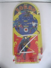 Vintage 70er Jahre Tischflipper 55,5cm Zorro-Motiv, Arcofalc made in Italy Spiel