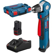 Bosch Akku-Winkelbohrmaschine GWB 12V-10 12 V / 2x 2,0 Ah Akku + Ladegerät in L-