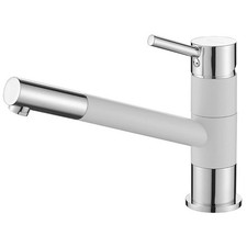 Armatur Bianco Straight Einhandhebelmischer 2763  im stillvollen Design in Weiß