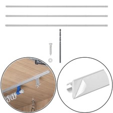 3x Kederschiene Aluminium