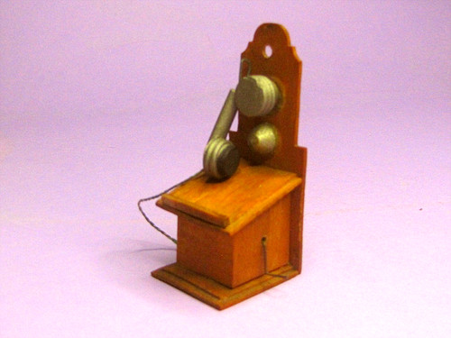 Altes wand telefon holz - wand-telefon,, für