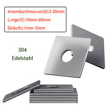 Nutensteine Gewindeplatte Metrisch M3-M20 Vierkant Quadratische Unterlegscheibe