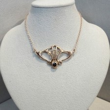 Granatschmuck Collier Granat