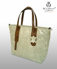 Damen Tasche hellgrün Leder