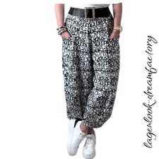 LAGENLOOK Ballon-Hose Schrift