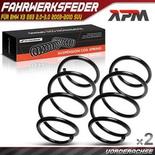 2x Federn Fahrwerksfeder Vorne