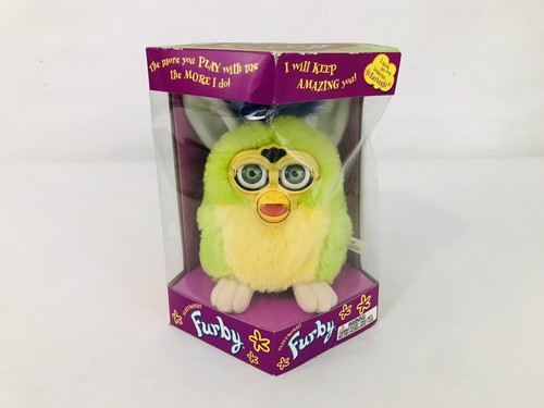 Vintage 1999 furby kiwi lime - vintage,