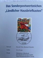 Philatelie Ersttagsstempel