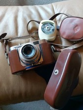Fotoapparat Kamera Fa. Voigtländer VITO B u. Lucimeter Belichtungsmesser Fa.Agfa
