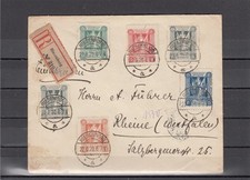 MARIENWERDER, 1920 R.-Brief von Riesenburg nach Rheine, (38534)