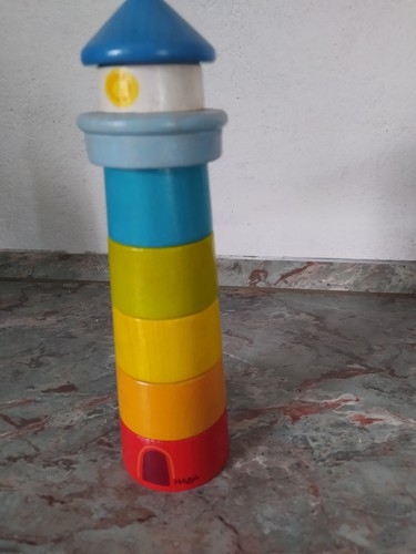 Haba stapelturm leuchturm - stapelturm,