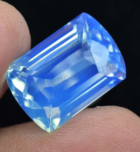 Natürlicher saphirblauer opal - natürlicher,