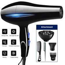 Profi Haartrockner 4000W Haarföhn Föhn Fön Trockner Haare Dryer Haarfön Diffusor
