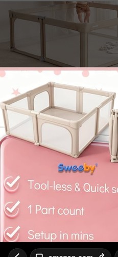 Sweeby baby laufstall - baby,
