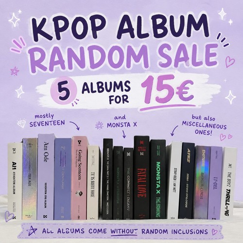 Kpop album mystery sale - kpop,