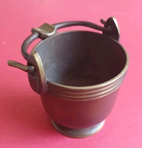 Art deco bronze aschenbecher - art,