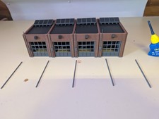 H0 HO 1:87 Gebäude LKW Garage