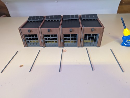 Gebäude lkw garage - lkw,