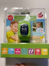 Easymaxx Kinderuhr Smartwatch GPS Text SMS SOS Schrittzähler grün NEU