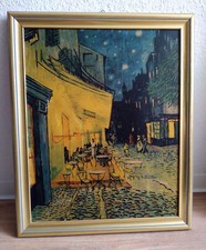 Caféterrasse am Abend (van Gogh) REPLIK, 56x46 cm, mit Rahmen, Alter: 25+ Jahre
