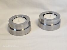 menu Design .Vea . Kerzenständer Teelicht-Halter .2x Stück Edelstahl