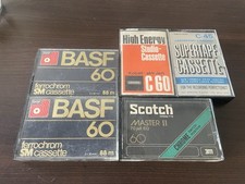 Grundig High Energy Studio, Realistic, Scotch, BASF Type III Ferrochrom Kassette