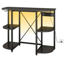 Mini fridge cabinet with power - fridge,