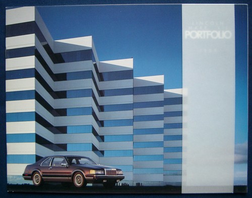 Prospekt brochure 1988 lincoln - brochure,