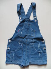 Levi's Latzhose ,kurze Latz Jeans Hose Gr. M, W 32-33, Vintage Shorts, OVERALL !