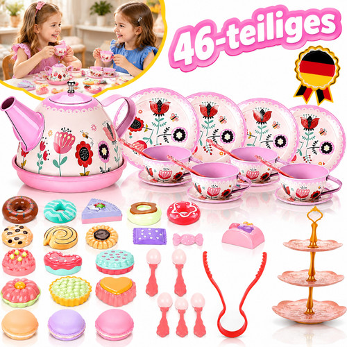 Tee party set spielzeug - tee,