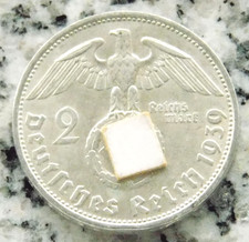 2 Reichsmark 1939 D Hindenburg