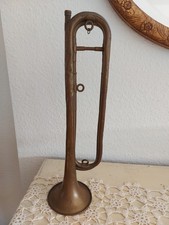 alte Fanfare Signalhorn signiert Couesnon & Cie Paris 15. Infanteriedivision