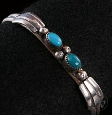 Schmaler Navajo Sterling 925