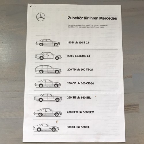 Original mercedes zubehör - original,
