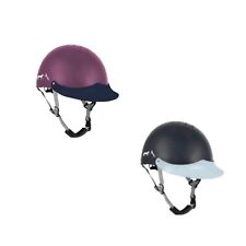 CRANE REITHELM FÜR KINDER FÜR MEHR SICHERHEIT AUF DEM PFERD BLAU - LILA *OVP*