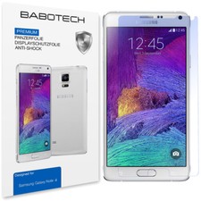 2 x Panzerfolie Display Schutzfolie Anti-Shock Klar für SAMSUNG GALAXY NOTE 4