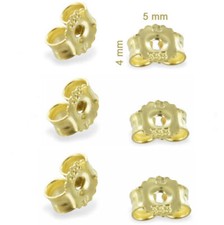 Ohrstecker Poussette Gold 333 585 750 Ohrmutter Butterfly-Verschluss Echtschmuck