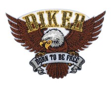 Born to be Free Biker Adler